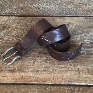 Henry Beguelin Leather Belt